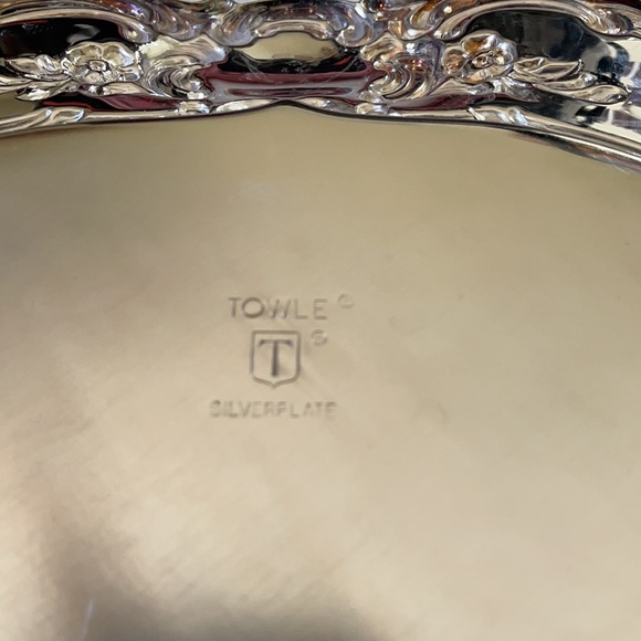 Silver plate size 13/13 inches - Picture 5 of 6